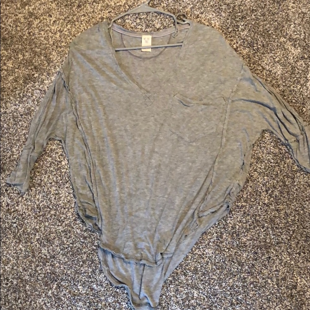 Gray shirt